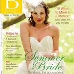 B Wedding Magazine hair and make-up by Alison Clegg, Photographer Cat Heppl